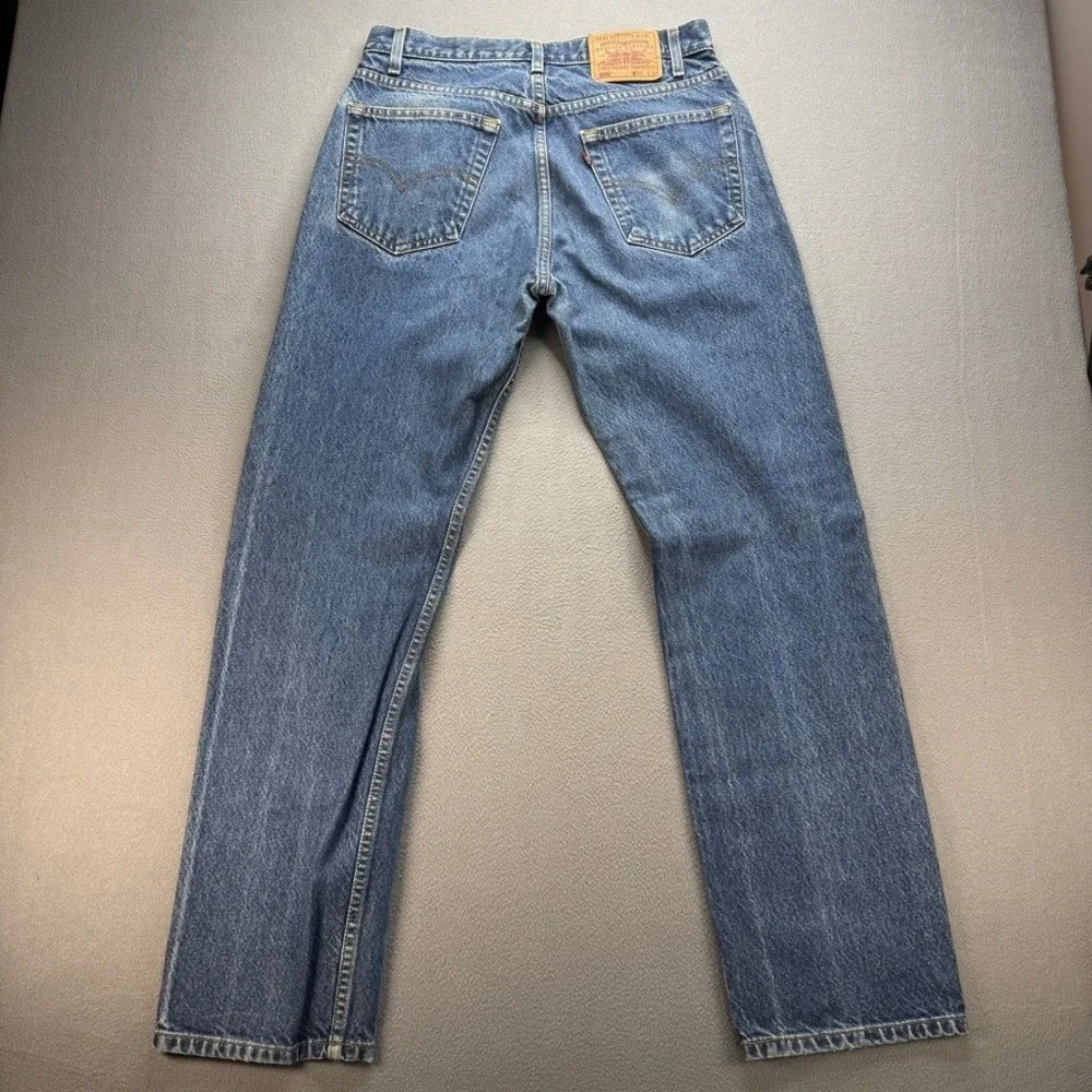 VTG Levis 505 Jeans Straight Leg 33x32‎ (FIT 32/31) Blue Denim 90s Retro Classic